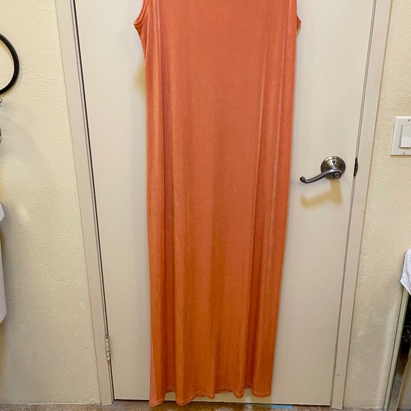 Serape  Orange Tank Dress by Double D Ranch, Size L - Picture 4 of 4